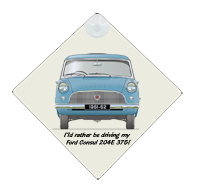 Ford Consul 204E 375 1961-62 Car Window Hanging Sign